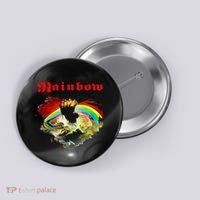 Rainbow Rising Ritchie Blackmore Rock Button thumb 0