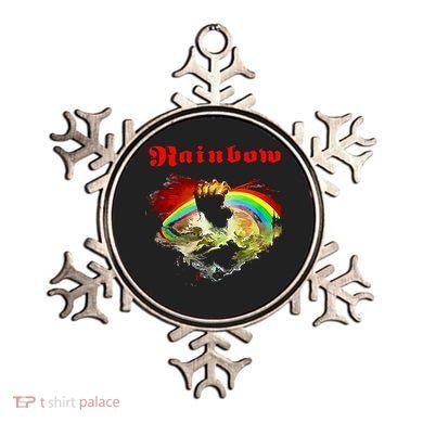 Rainbow Rising Ritchie Blackmore Rock Ornament