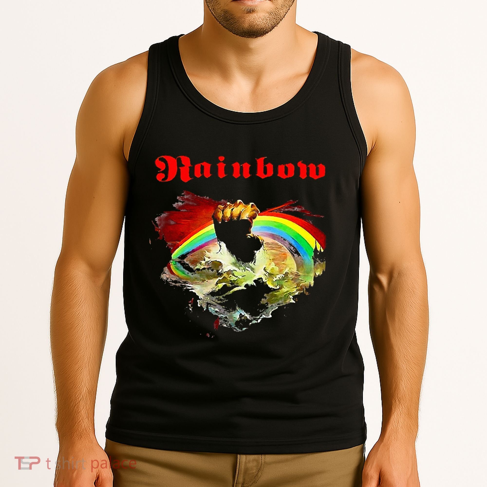 Rainbow Rising Ritchie Blackmore Rock Tank Top