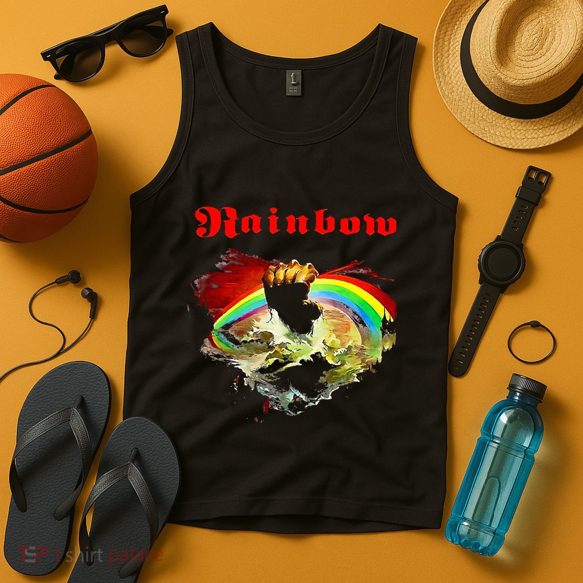 Rainbow Rising Ritchie Blackmore Rock Tank Top