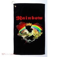 Rainbow Rising Ritchie Blackmore Rock Golf Towel thumb 0