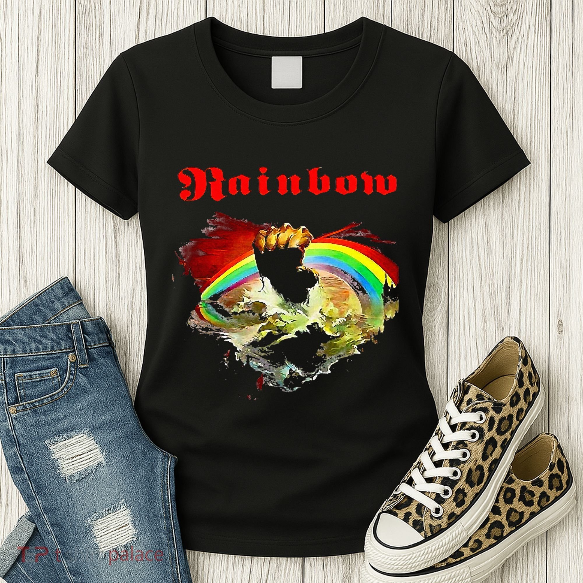 Rainbow Rising Ritchie Blackmore Rock Women's T-Shirt