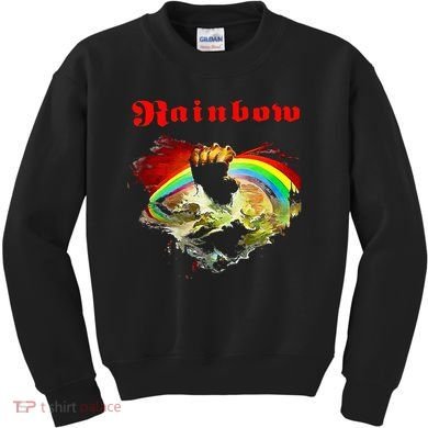 Rainbow Rising Ritchie Blackmore Rock Kids Sweatshirt