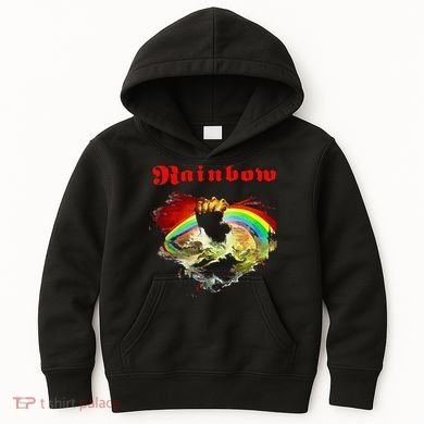 Rainbow Rising Ritchie Blackmore Rock Kids Hoodie