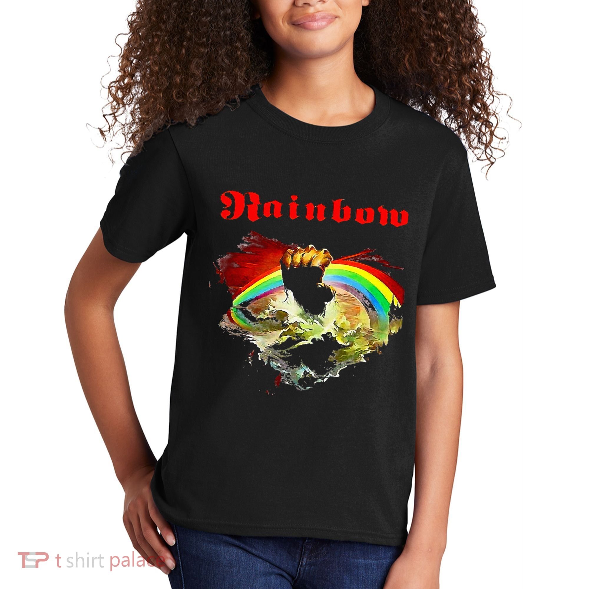 Rainbow Rising Ritchie Blackmore Rock Kids T-Shirt