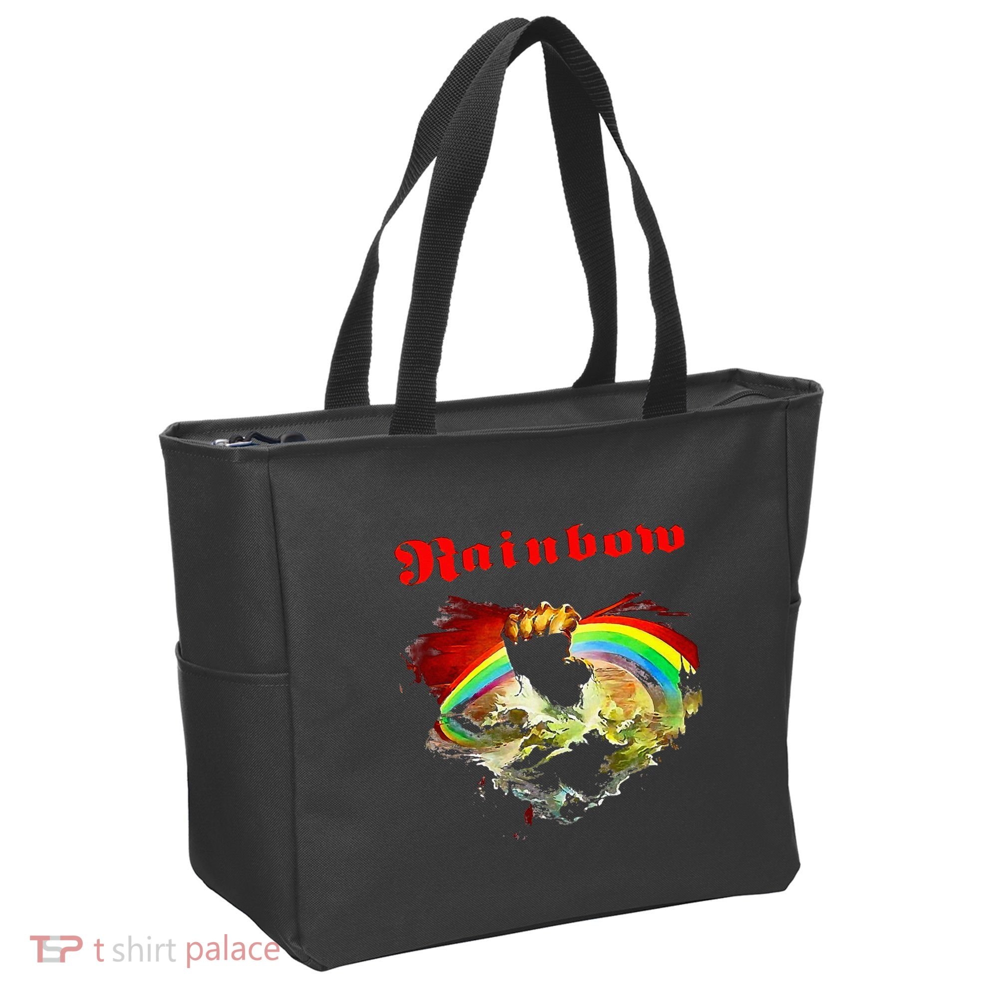 Rainbow Rising Ritchie Blackmore Rock Tote Bag
