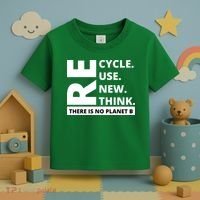 Recycle Reuse Renew Rethink There Is No Planet B Earth Day Toddler T-Shirt thumb 3