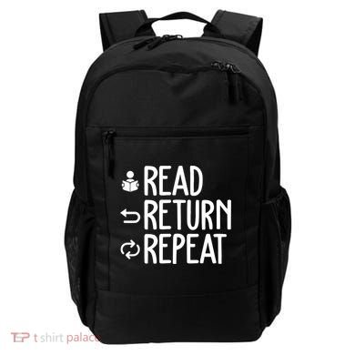 Read Retun Repeat A Funny Gift For Book Reading Lovers Librarian Bookworms Backpack