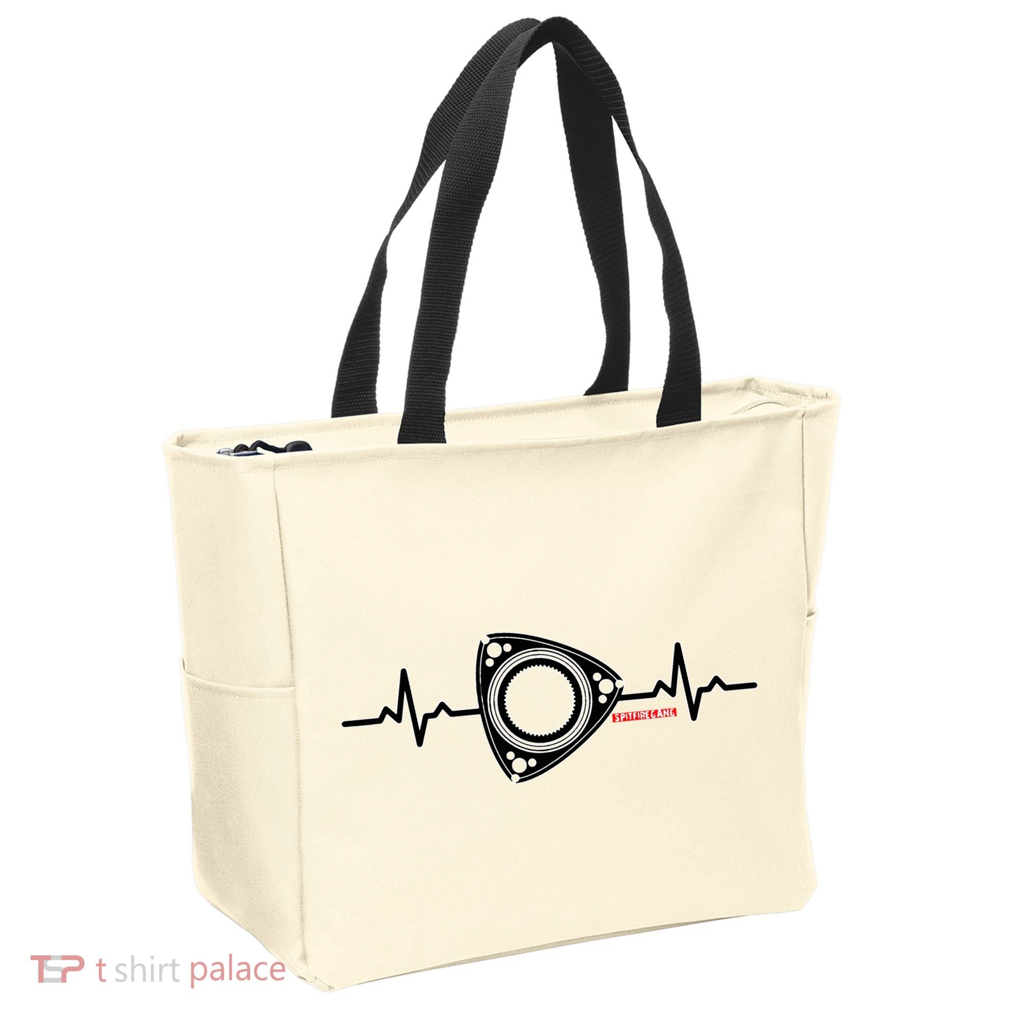 Rx8 Rx7 Rotorheartbeat Tote Bag