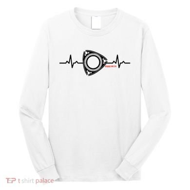 Rx8 Rx7 Rotorheartbeat Long Sleeve Shirt