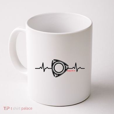 Rx8 Rx7 Rotorheartbeat Coffee Mug