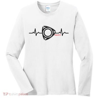 Rx8 Rx7 Rotorheartbeat Women's Long Sleeve Shirt