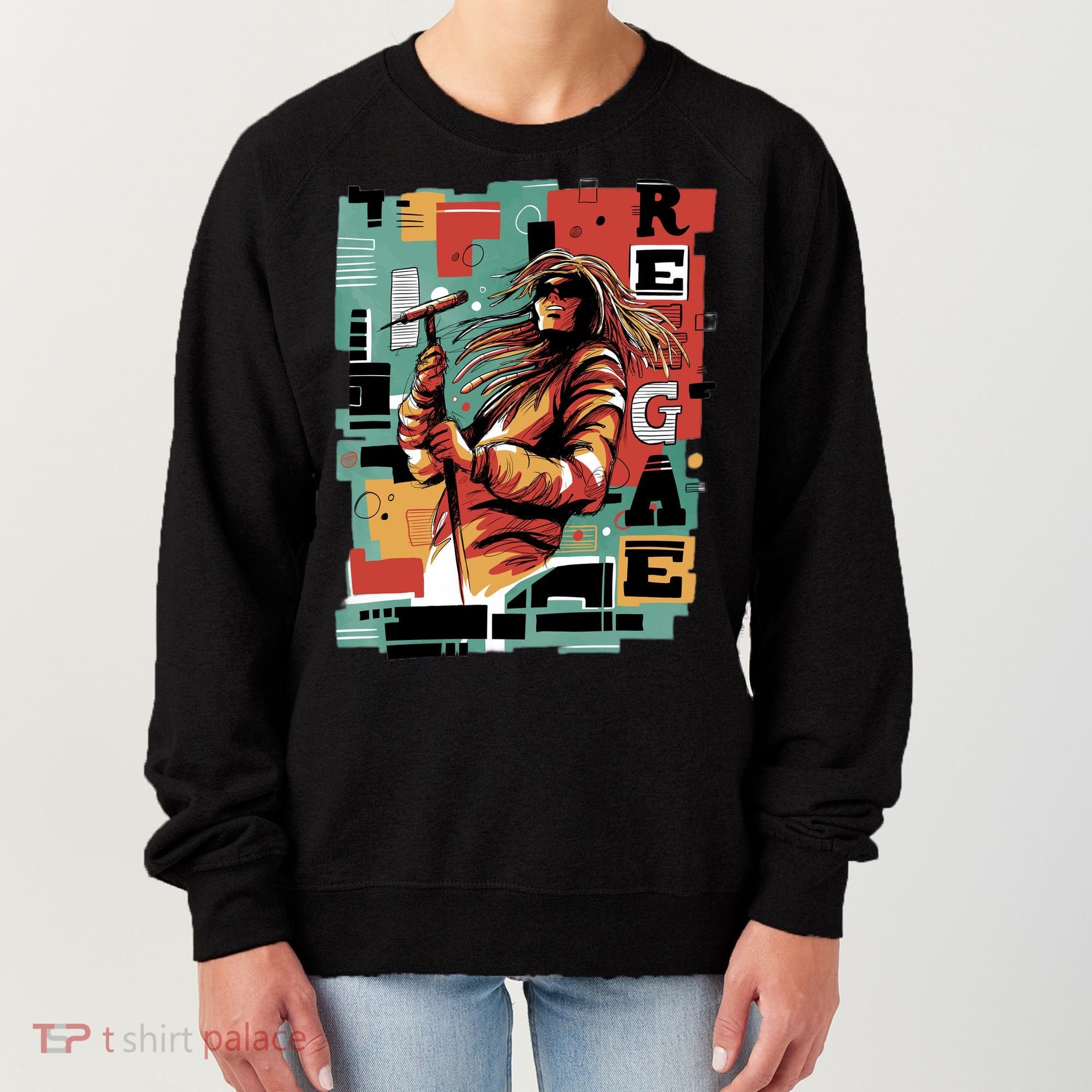 Retro Reggae Women's Sweatshirt