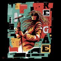 Retro Reggae Toddler Hoodie thumb 2