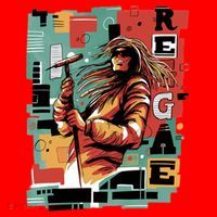 Retro Reggae Santa Hat thumb 1