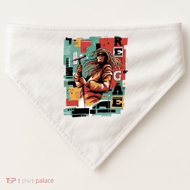 Retro Reggae USA-Made Doggie Bandana