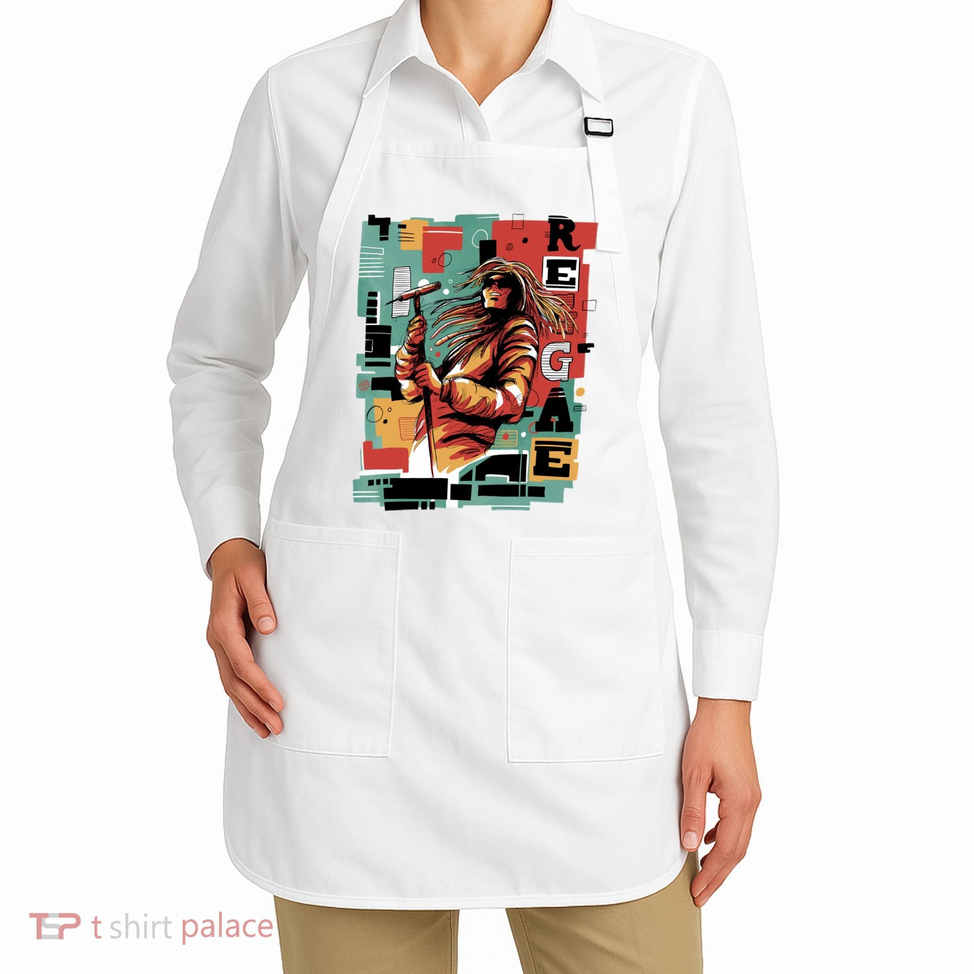 Retro Reggae Apron