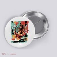 Retro Reggae Button thumb 0