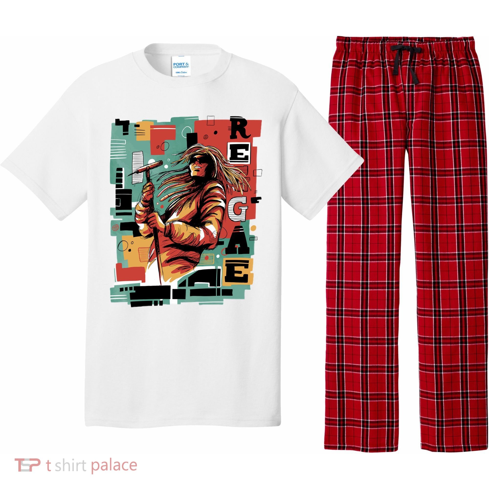 Retro Reggae Pajama Set
