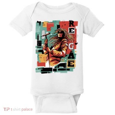 Retro Reggae Baby Bodysuit