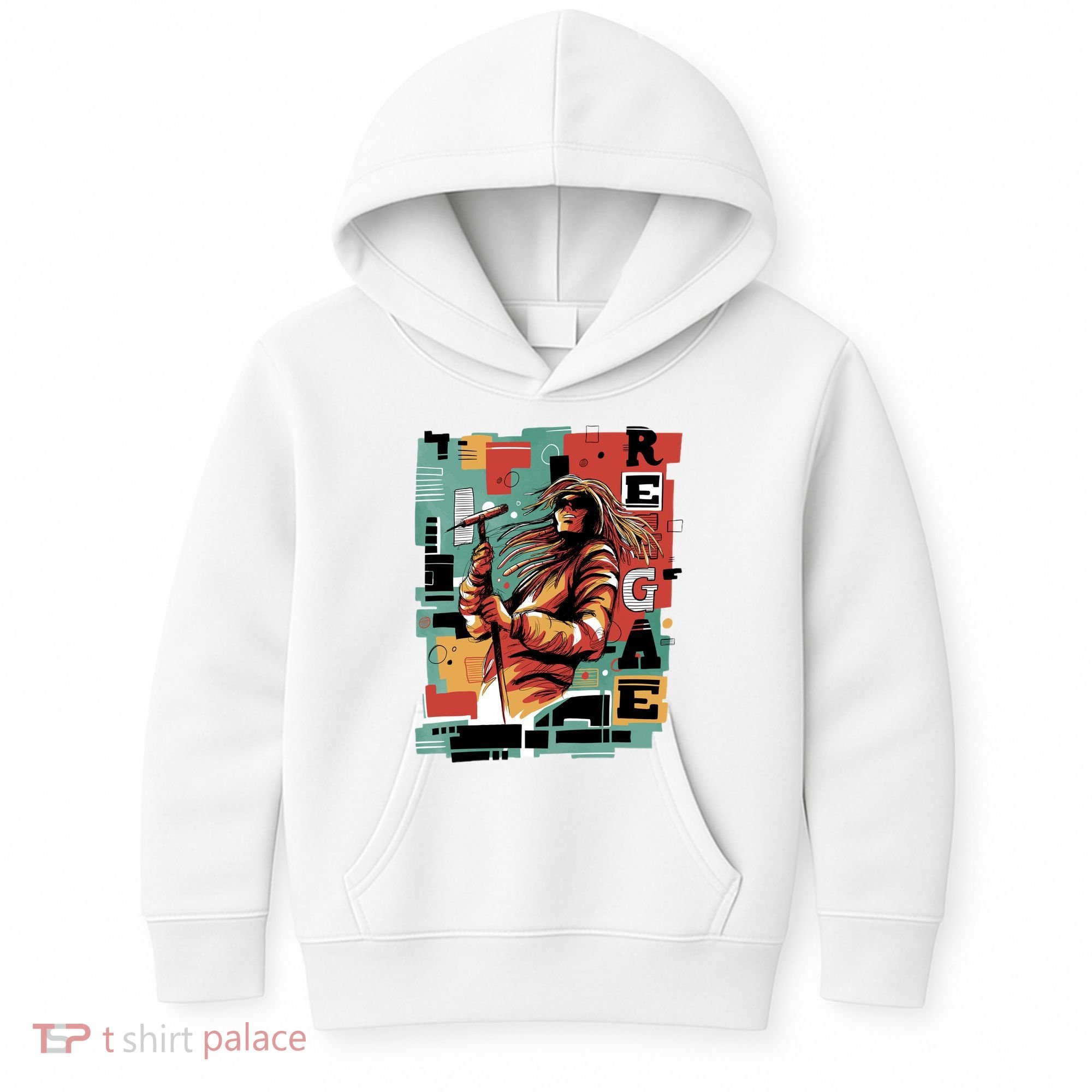 Retro Reggae Kids Hoodie