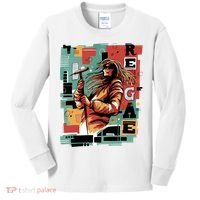 Retro Reggae Kids Long Sleeve Shirt thumb 0