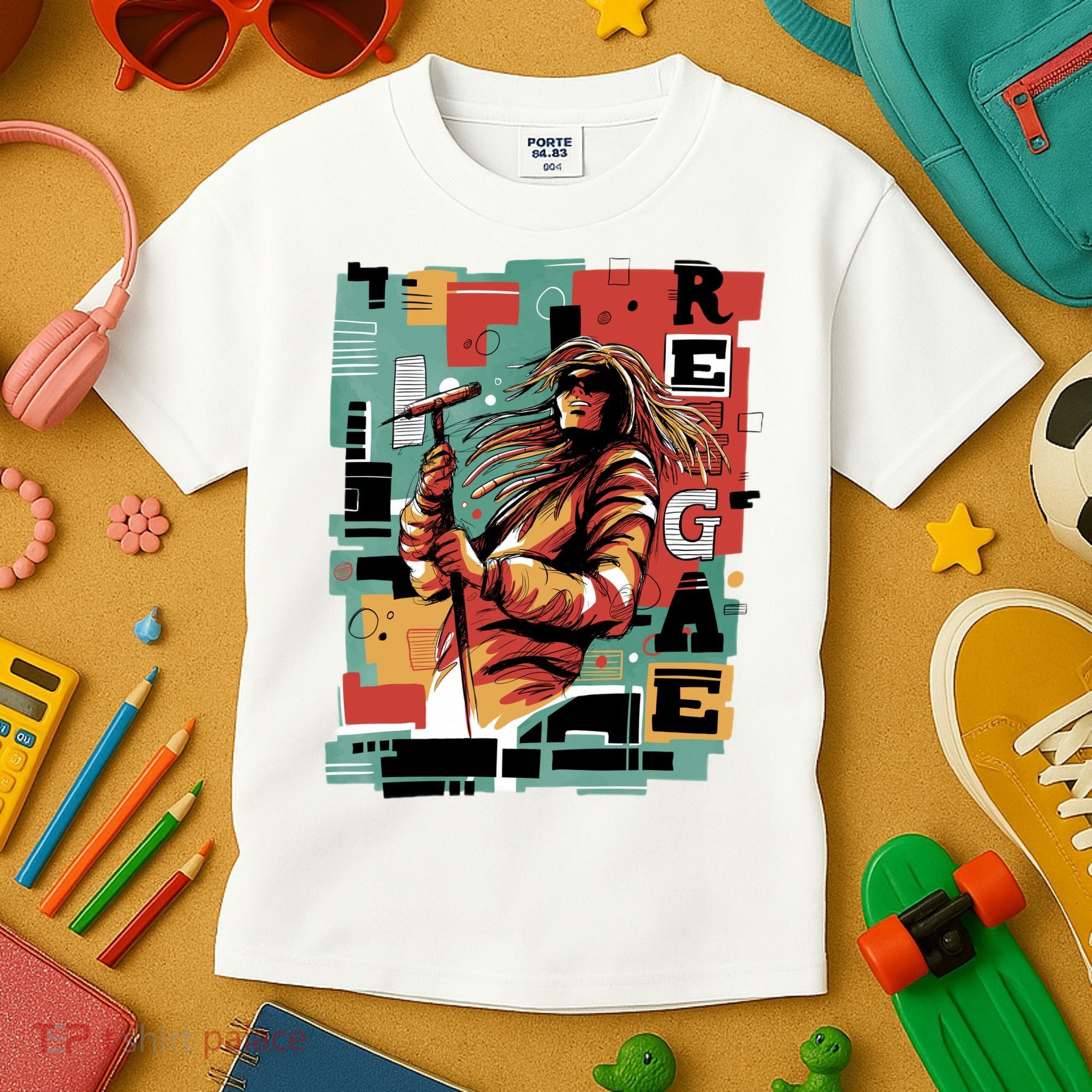 Retro Reggae Kids T-Shirt