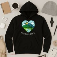 Reuse Reduce Recycle Earth Day Environmentalist Gift Hoodie thumb 3