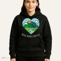 Reuse Reduce Recycle Earth Day Environmentalist Gift Hoodie thumb 5