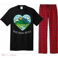 Reuse Reduce Recycle Earth Day Environmentalist Gift Pajama Set thumb 0