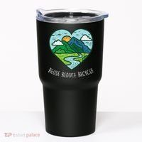 Reuse Reduce Recycle Earth Day Environmentalist Gift Tumbler thumb 0