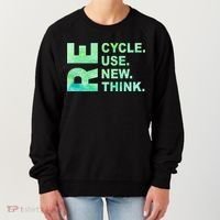 Recycle Reuse Renew Rethink Earth Day Environmental Activism 3 Women's Sweatshirt thumb 0
