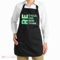 Recycle Reuse Renew Rethink Earth Day Environmental Activism 3 Apron thumb 2