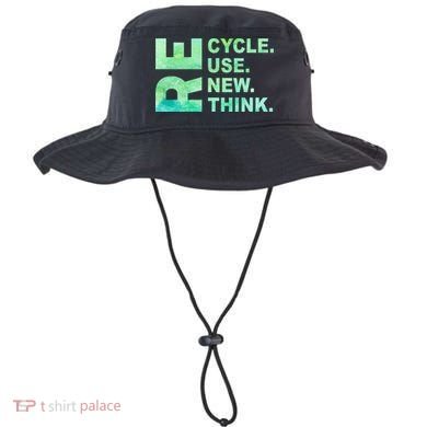 Recycle Reuse Renew Rethink Earth Day Environmental Activism 3 Bucket Hat