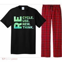 Recycle Reuse Renew Rethink Earth Day Environmental Activism 3 Pajama Set thumb 0