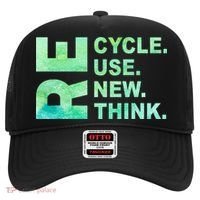 Recycle Reuse Renew Rethink Earth Day Environmental Activism 3 Hat thumb 0