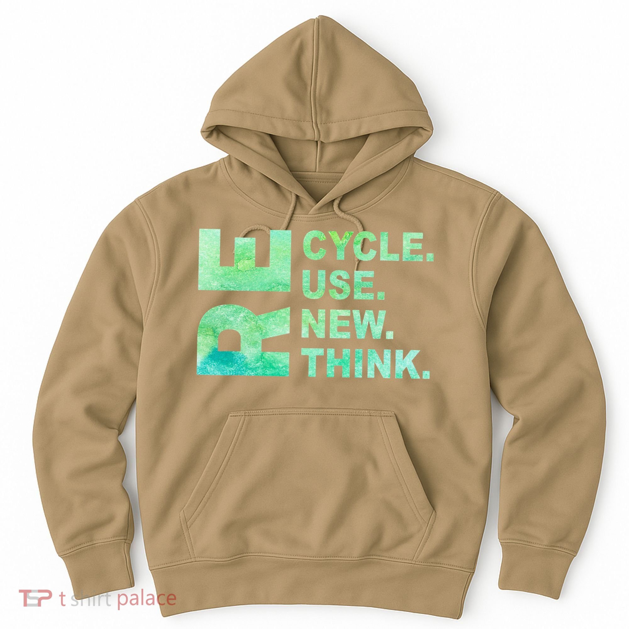 Recycle Reuse Renew Rethink Earth Day Environmental Activism 3 Hoodie
