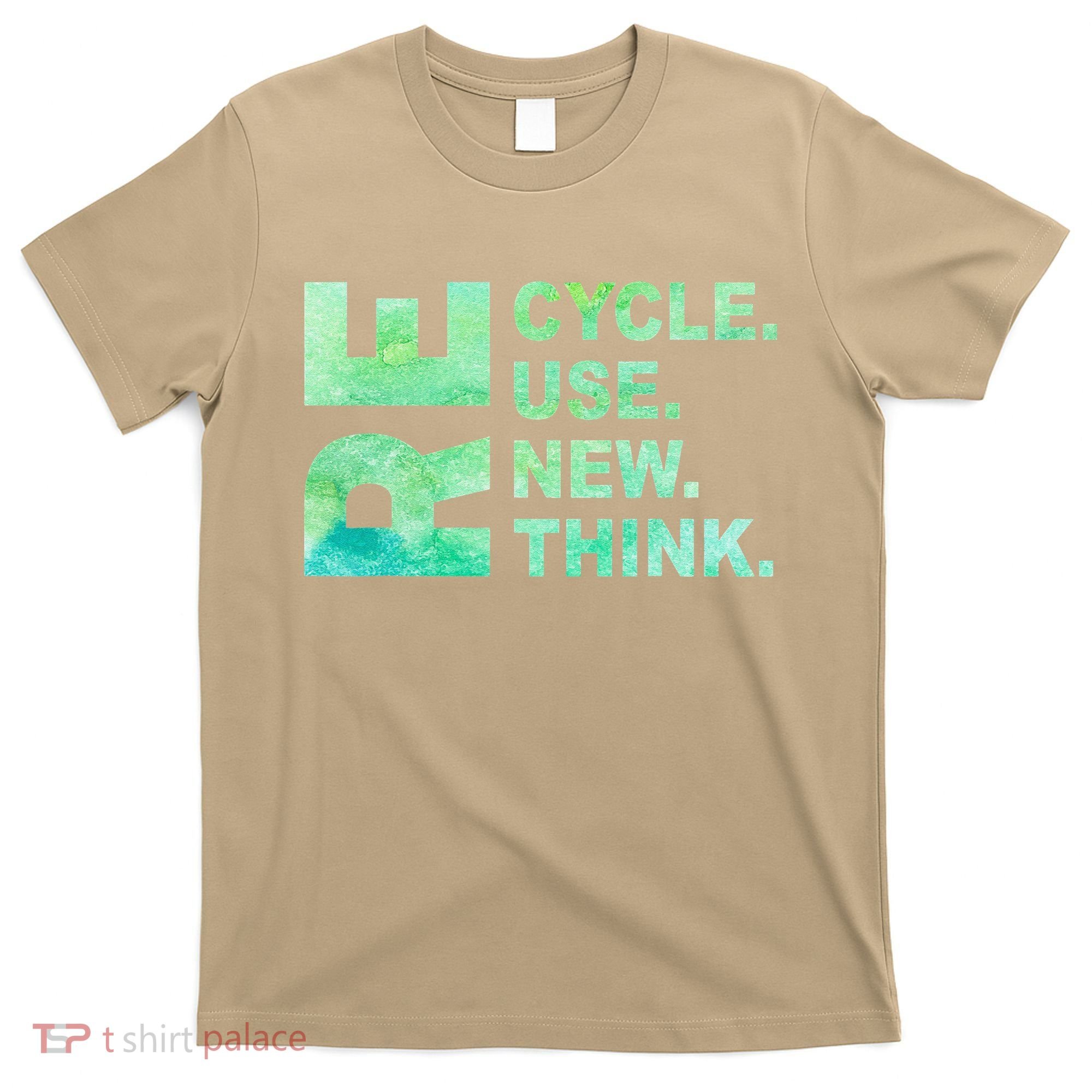Recycle Reuse Renew Rethink Earth Day Environmental Activism 3 T-Shirt