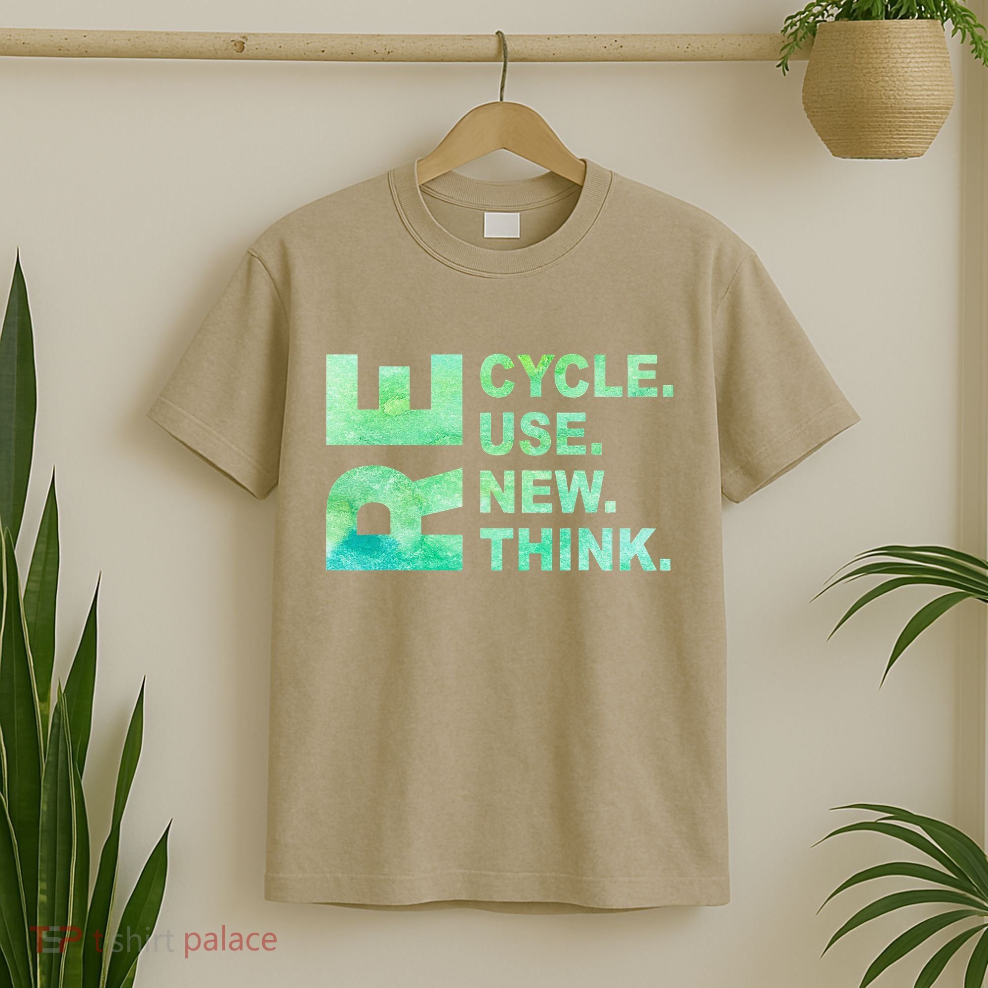 Recycle Reuse Renew Rethink Earth Day Environmental Activism 3 T-Shirt