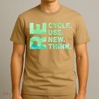 Recycle Reuse Renew Rethink Earth Day Environmental Activism 3 T-Shirt thumb 3