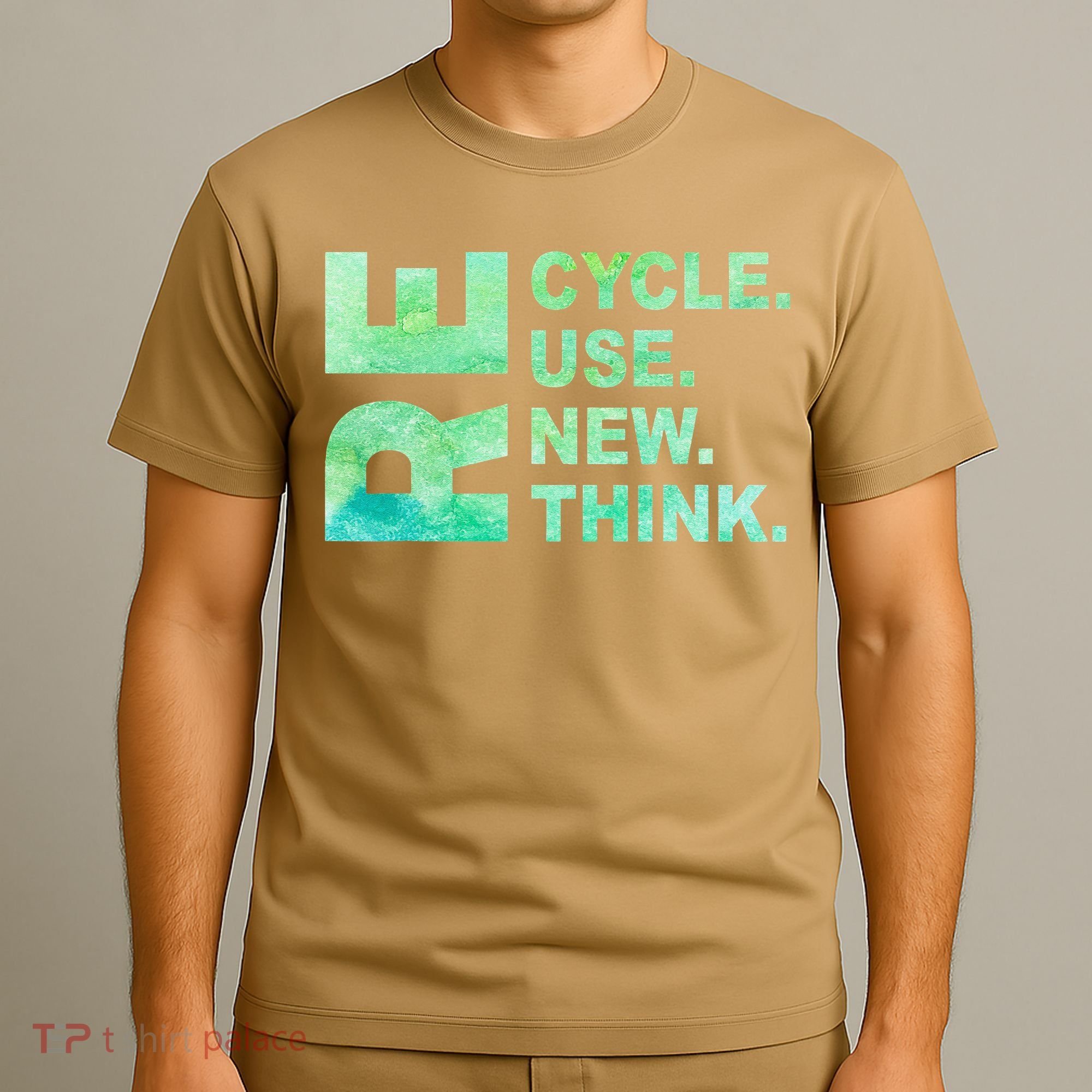 Recycle Reuse Renew Rethink Earth Day Environmental Activism 3 T-Shirt