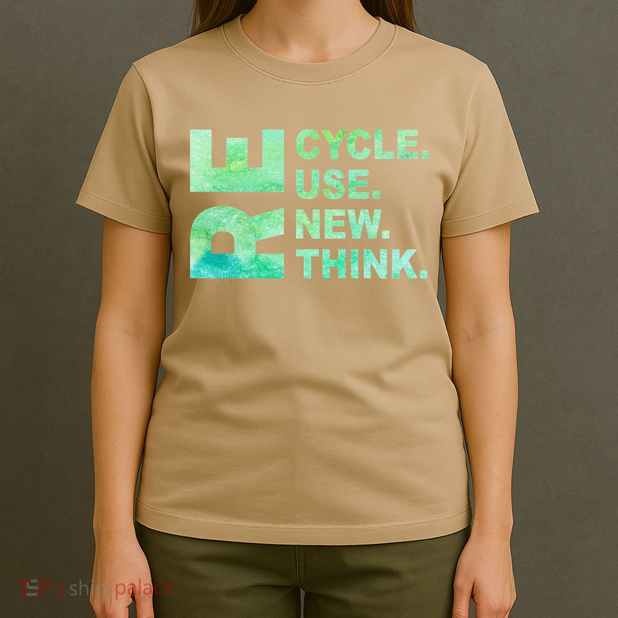 Recycle Reuse Renew Rethink Earth Day Environmental Activism 3 T-Shirt