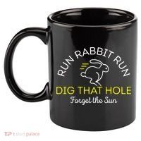 Run Rabbit Run Dig That Hole 11oz C Handle Ceramic Mug thumb 2