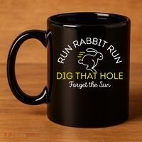 Run Rabbit Run Dig That Hole 11oz C Handle Ceramic Mug thumb 4