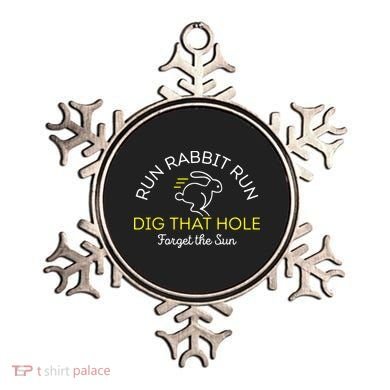Run Rabbit Run Dig That Hole Ornament