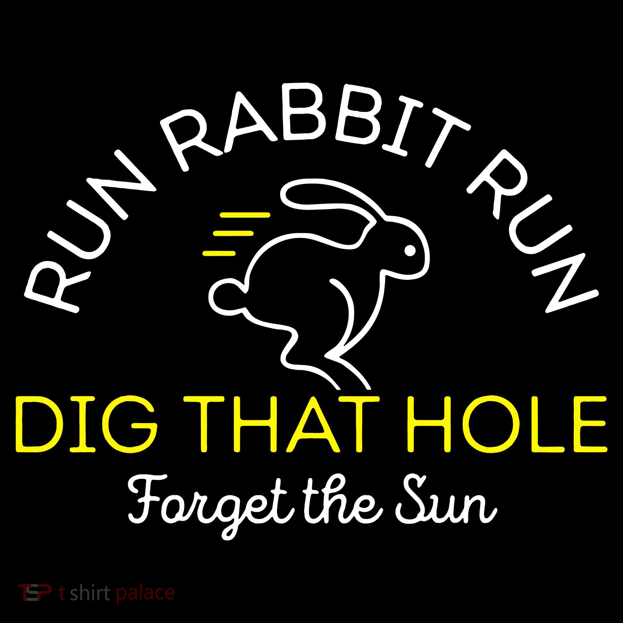 Run Rabbit Run Dig That Hole Ornament