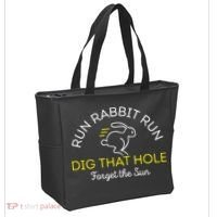 Run Rabbit Run Dig That Hole Tote Bag thumb 2