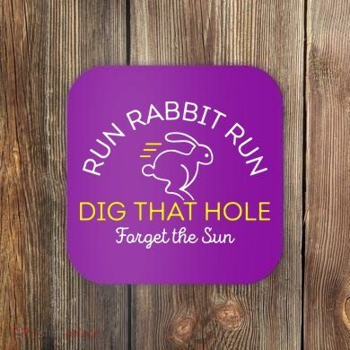 Run Rabbit Run Dig That Hole Coaster