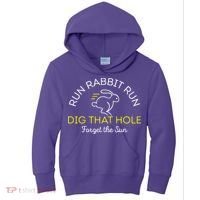 Run Rabbit Run Dig That Hole Kids Hoodie thumb 0