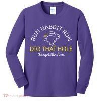 Run Rabbit Run Dig That Hole Kids Long Sleeve Shirt thumb 0